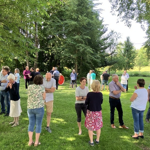 Abschluss der Seelsorgeteam-Einführung / Tamara Eichlberger Glaubensgespräche im Garten