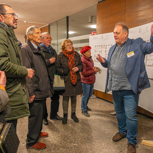 Am zweiten Adventsonntag wurden die Einreichpläne für das Pfarrzentrum vorgestellt.