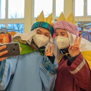 Impressionen der Sternsingeraktion 2022 in Kirchdorf