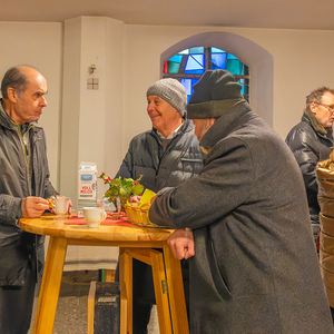Am zweiten Adventsonntag wurden die Einreichpläne für das Pfarrzentrum vorgestellt.