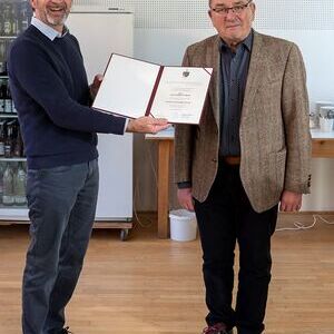 Ehrung Gottfried Schuh
