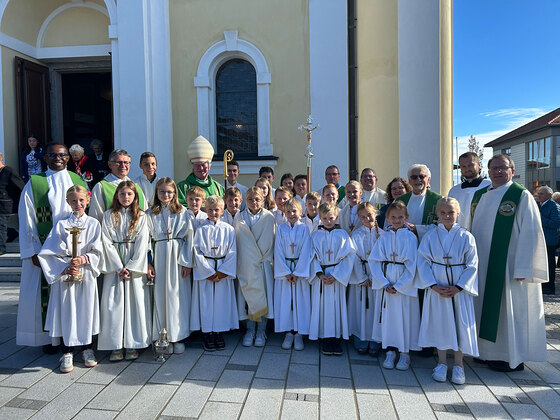 Orgelweihe in der Pfarre St. Agatha mit Bischof Manfred Scheuer