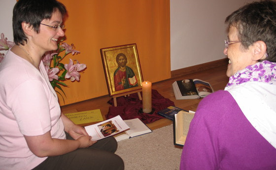 Die Salvatorianerinnen in Linz, Sr. Martina und Sr. Maria. © Salvatorianerinnen Linz